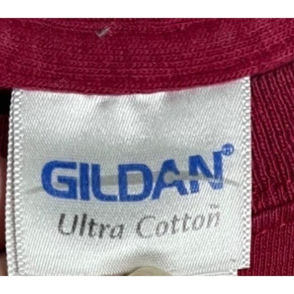 Iowa State T-shirt  Cyclone Nation Football Tee Mens Medium Red - Picture 12 of 12